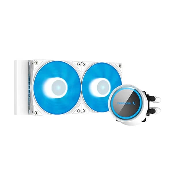 Deepcool Gammaxx L240 ARGB CPU Liquid Cooler (White) hover view