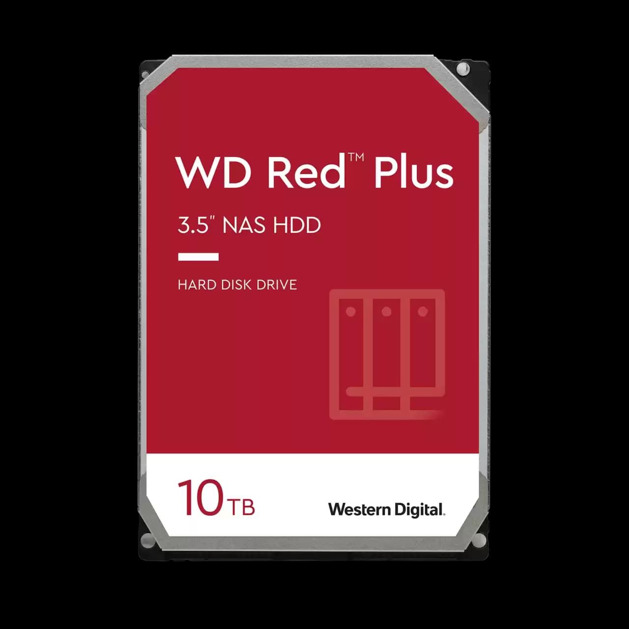 WD Red Plus 10TB NAS Hard Drive 3.5-Inch