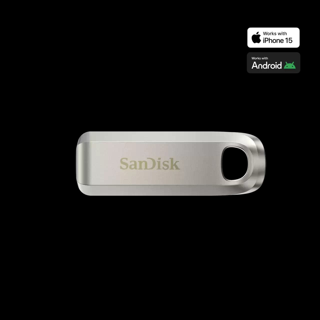 SanDisk Ultra Luxe USB Type-C Flash Drive - 256GB