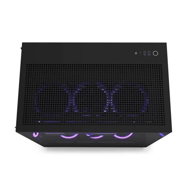 NZXT H9 Flow (ATX) Mid Tower Cabinet (Black) hover view