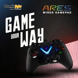 Cosmic Byte ARES Wired Controller for PC  (Black)