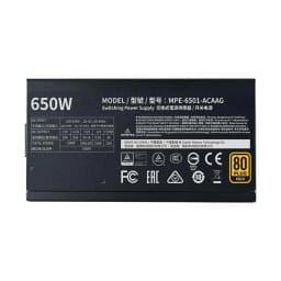 Cooler Master MWE 650 V2 80 Plus Gold SMPS