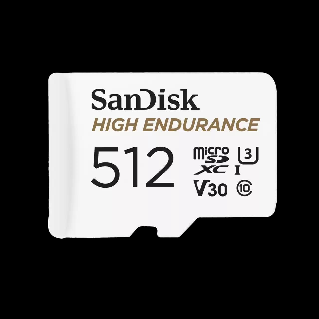 SanDisk High Endurance microSD Card - 512GB
