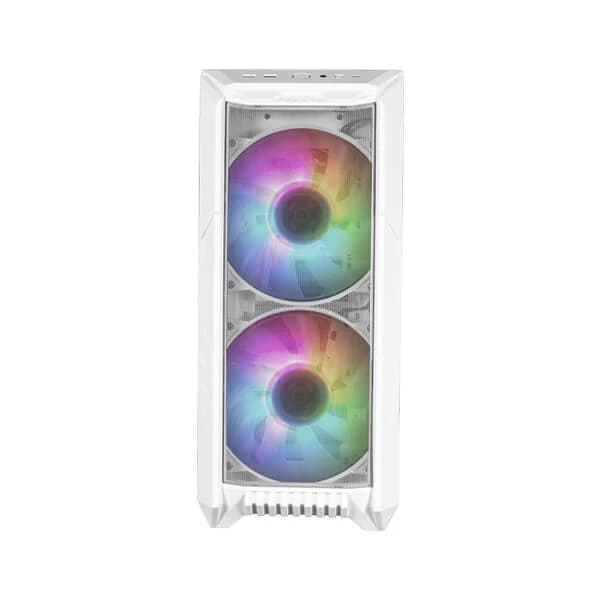 Cooler Master HAF 500 (E-ATX) Cabinet (White) hover view