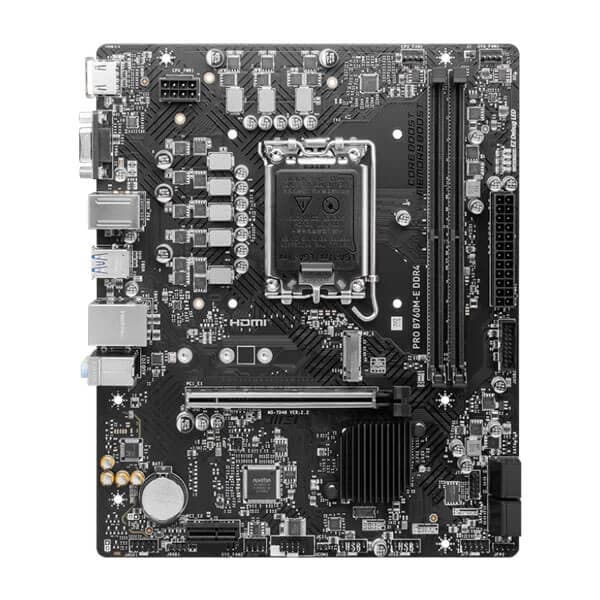 MSI Pro B760M-E DDR4 Motherboard hover view