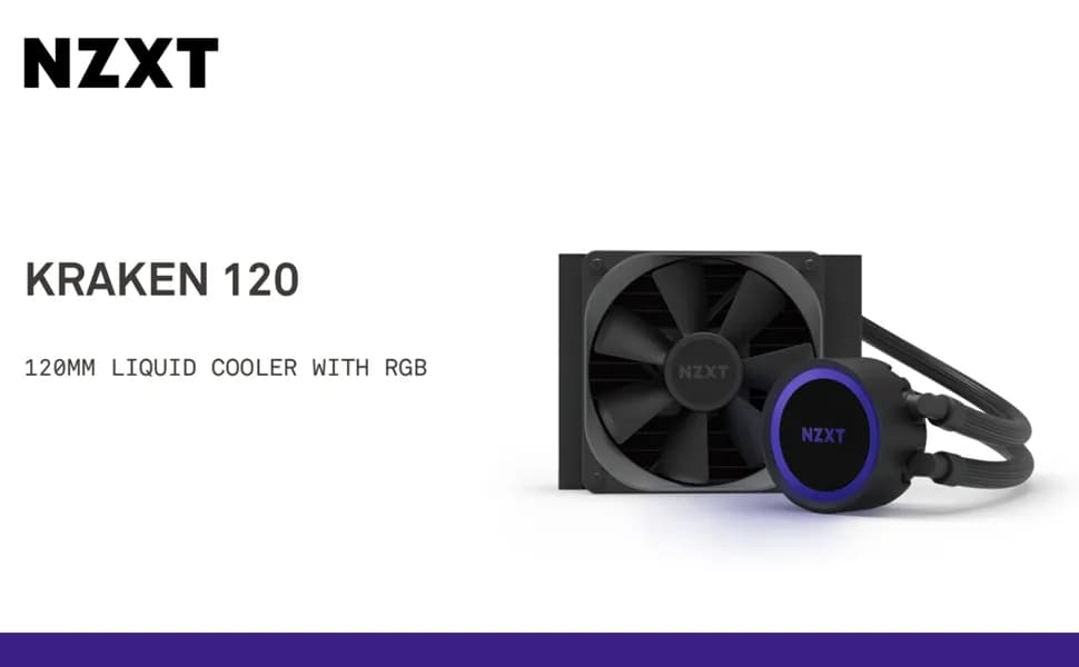 Nzxt Kraken 120 mm AIO Liquid Cooler