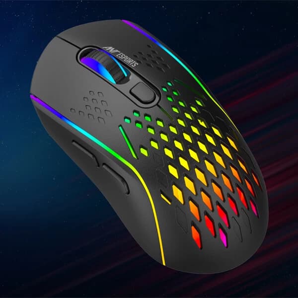 Ant Esports GM700 Wireless Gaming Mouse (Black) hover view