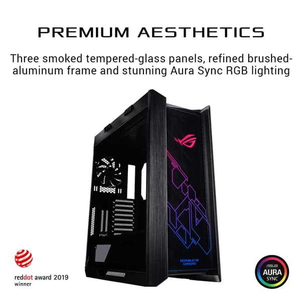 Asus ROG Strix Helios GX601 ARGB Cabinet (Black) hover view