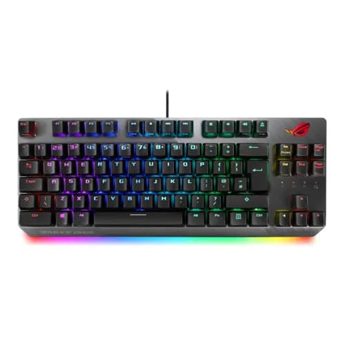 Asus ROG Strix Scope TKL Wired Mechanical RGB Gaming Keyboard - Cherry MX Red Switches