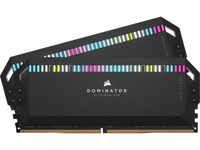 Corsair Dominator Platinum RGB 32GB (2x16GB) 5200MHz DDR5 Memory Kit