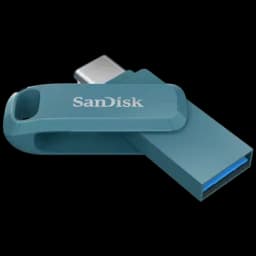 SanDisk Go 128GB USB Type C to USB Type A OTG Pen Drive (Protective Swivel Design, SDDDC3-128G-I46NPD, Navagio Bay)