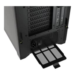 CROSAIR iCUE 5000X RGB Tempered Glass Mid-Tower ATX PC Smart Case — Black