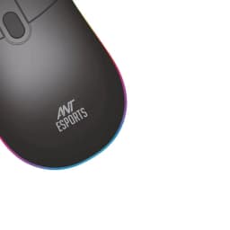 Ant Esports GM40 RGB Ergonomic Wired Gaming Mouse (2400 DPI, Optical Sensor, RGB Lighting, 1000Hz Po....