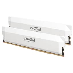 Crucial 16GB DDR5 6400Mhz Pro Overclocking CL38 UDIMM White