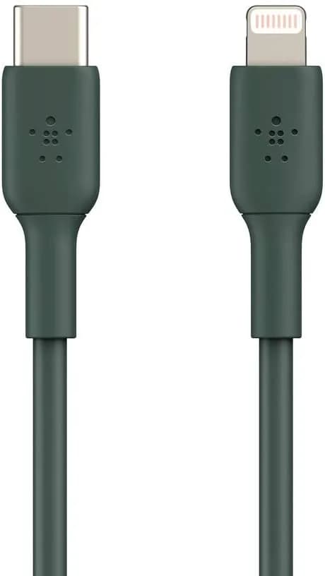 Belkin BOOST↑CHARGE™ USB-C to Lightning Cable (1m / 3.3ft, Midnight Green)