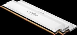 Crucial Pro DDR5-6400 32GB Kit (16GBx2) UDIMM: OC Gaming Memory White