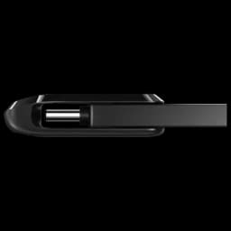 SanDisk Go 128GB USB Type C to USB Type A OTG Pen Drive (Protective Swivel Design, SDDDC3-128G-I46PD, Black)