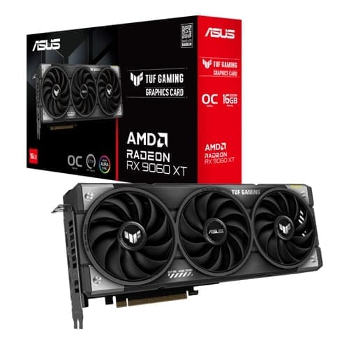ASUS TUF Gaming RX 9060 XT OC Edition 16GB GDDR6 Graphics Card
