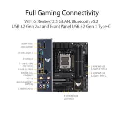 ASUS TUF GAMING B650M-PLUS WIFI MOTHERBOARD - Image 2