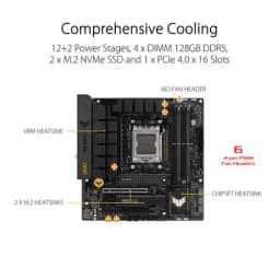 ASUS TUF GAMING B650M-PLUS WIFI MOTHERBOARD - Image 4