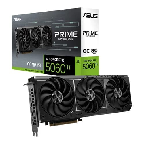Asus Prime RTX 5060 Ti OC 8GB GDDR7 Graphics Card