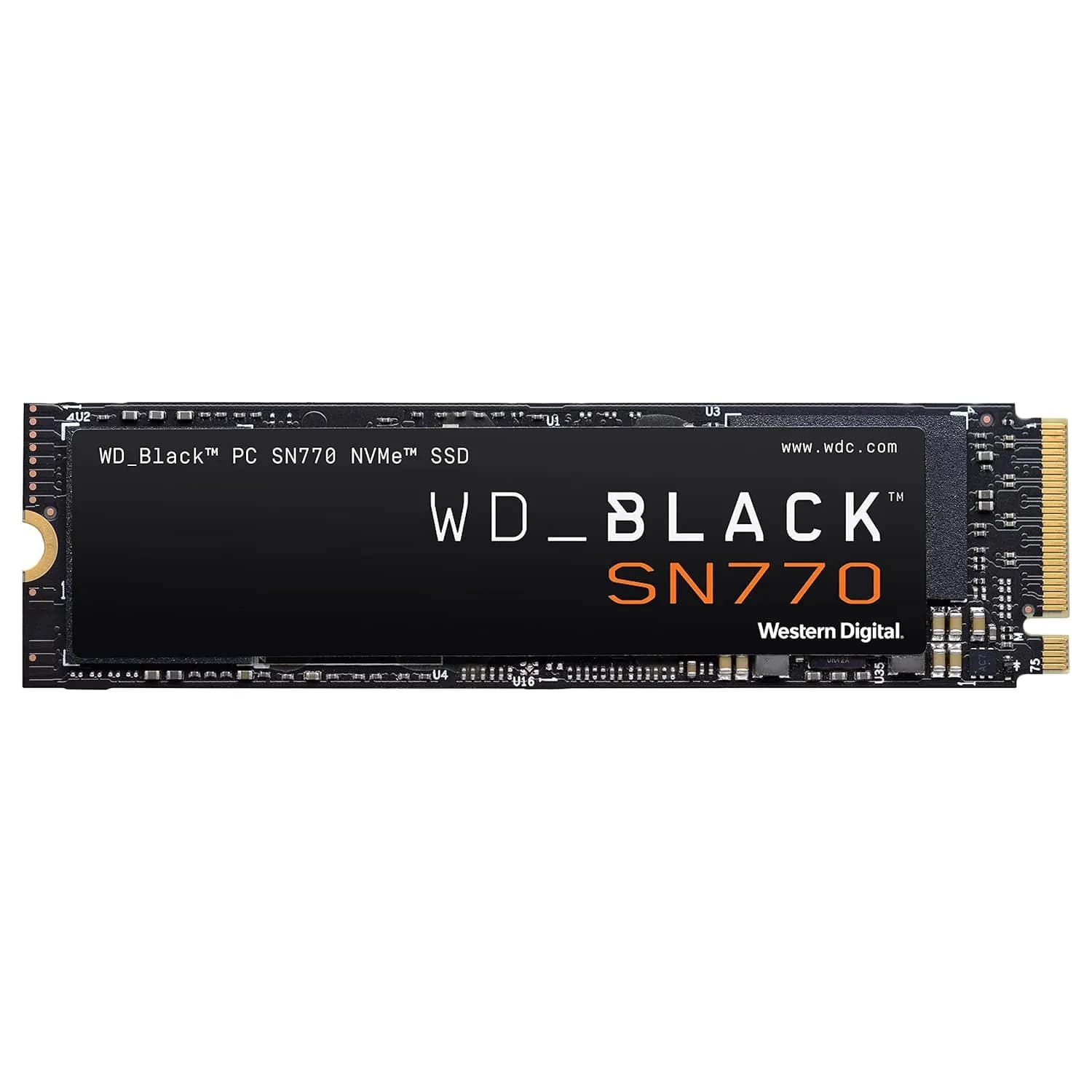 Western Digital WD Black SN770 NVMe 2TB, Upto 5150MB/s, Gaming Storage, Internal Solid State Drive