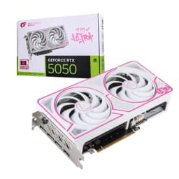 COLORFUL iGame GeForce RTX 5050 Ultra W Duo OC 8GB-V White NVIDIA Graphic Card - Image 1