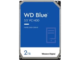 WD Blue 2TB Desktop Hard Disk Drive - 7200 RPM SATA 6Gb/s 256MB Cache 3.5 Inch - WD20EZBX - Image 1