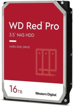 Western Digital 16TB WD Red Pro NAS Internal Hard Drive HDD - 7200 RPM, SATA 6 Gb/s, CMR, 512 MB Cache, 3.5" - WD161KFGX - Image 2
