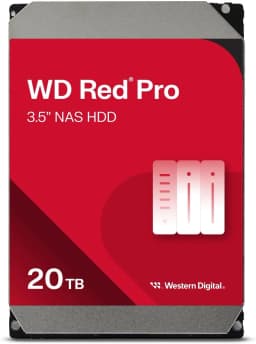 Western Digital 20TB WD Red Pro NAS Internal Hard Drive HDD - Image 1