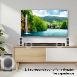PHILIPS TAB4518 SOUNDBAR: 5.1 CH 240W WIRELESS SUBWOOFER - Image 3