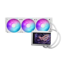Asus ROG Ryuo IV 360mm ARGB White CPU Liquid Cooler With Curved Display - Image 1