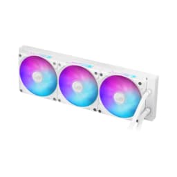 Asus ROG Ryuo IV 360mm ARGB White CPU Liquid Cooler With Curved Display - Image 3