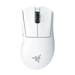 Razer DeathAdder V4 Pro White Wireless Gaming Mouse - Image 1