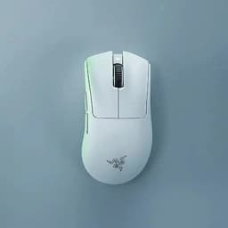 Razer DeathAdder V4 Pro White Wireless Gaming Mouse - Image 2