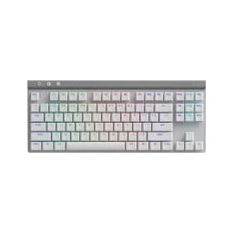 Logitech G515 LIGHTSPEED TKL Wireless Gaming Keyboard - White - Image 1
