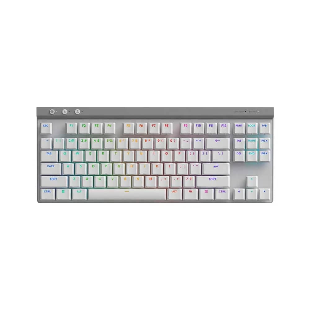 Logitech G515 LIGHTSPEED TKL Wireless Gaming Keyboard - White