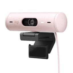 Logitech Brio 500 Full HD Webcam (Rose) - Image 1
