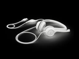Logitech H390 USB Computer Headset - Off White - Image 4