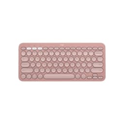 Logitech K380s Pebble Keys 2 Wireless Keyboard - Rose - Image 1
