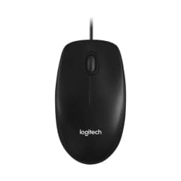 Logitech M100R Wired Optical Mouse (Black) - Image 1
