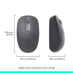 Logitech M196 Bluetooth Wireless Mouse - Graphite - Image 8