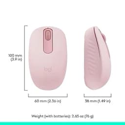 Logitech M196 Bluetooth Wireless Mouse - Rose - Image 8