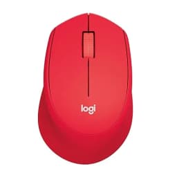 Logitech M331 Silent Plus Wireless Mouse - Red - Image 4