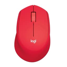 Logitech M331 Silent Plus Wireless Mouse - Red - Image 7