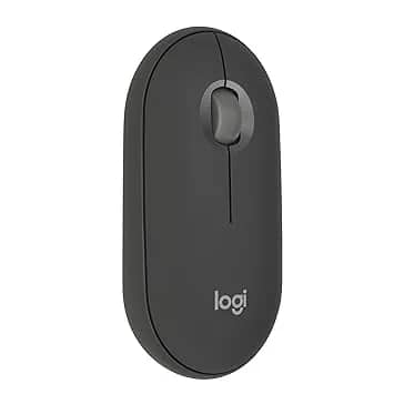 Logitech Pebble Mouse 2 M350s Slim Bluetooth Wireless Mouse - Tonal Graphite