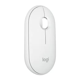 Logitech Pebble Mouse 2 M350s Slim Bluetooth Wireless Mouse - Tonal White - Image 5