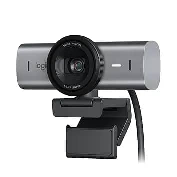 Logitech MX Brio Ultra HD 4K Streaming Webcam - Graphite