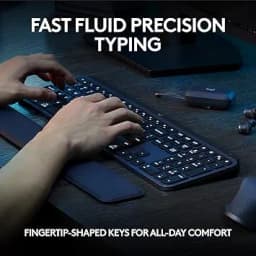Logitech MX Keys S Wireless Keyboard - Graphite - Image 8