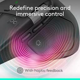 Logitech MX Master 4 Ergonomic Wireless Mouse - Graphite - Image 8